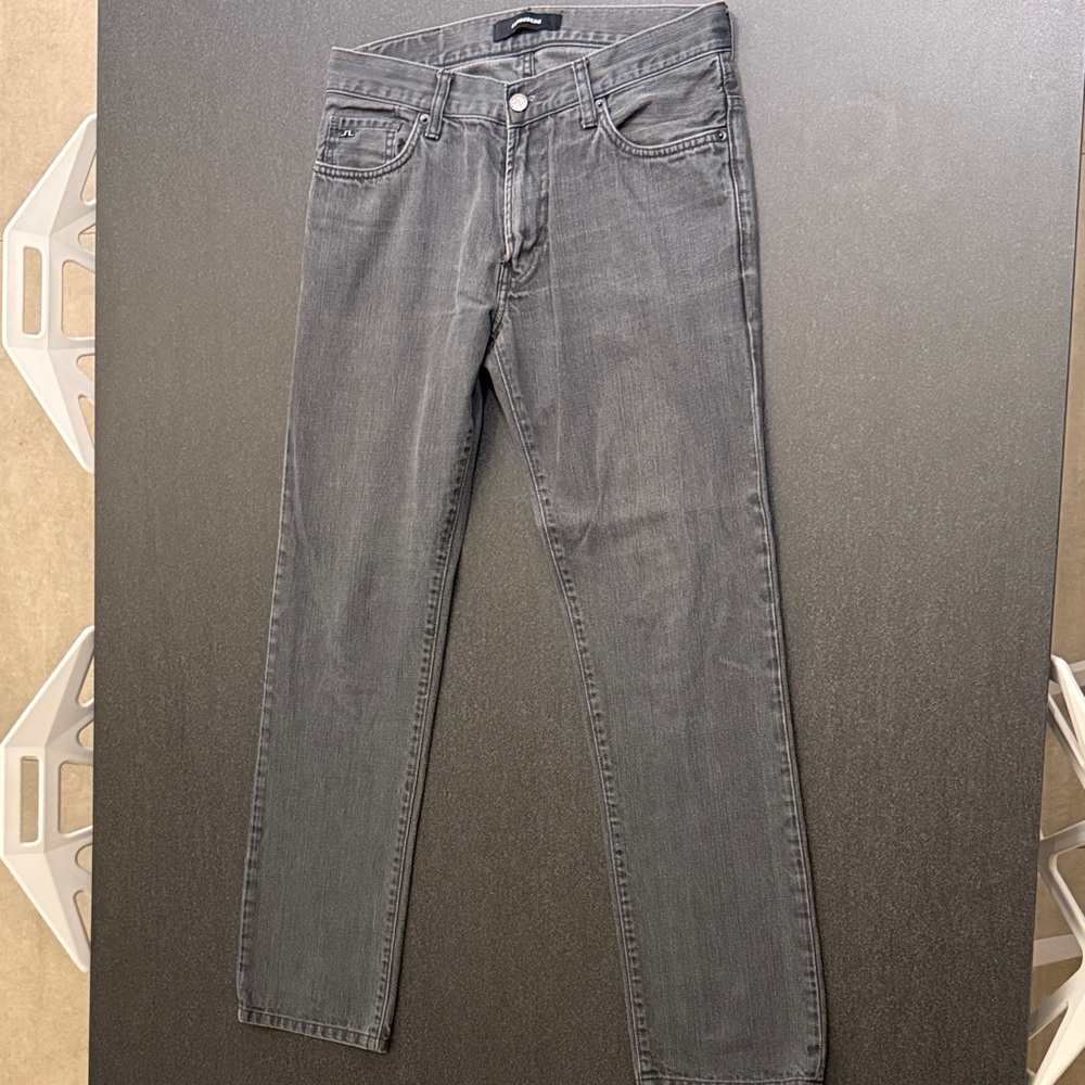 Classic Charcoal Slim Fit Jeans for Men